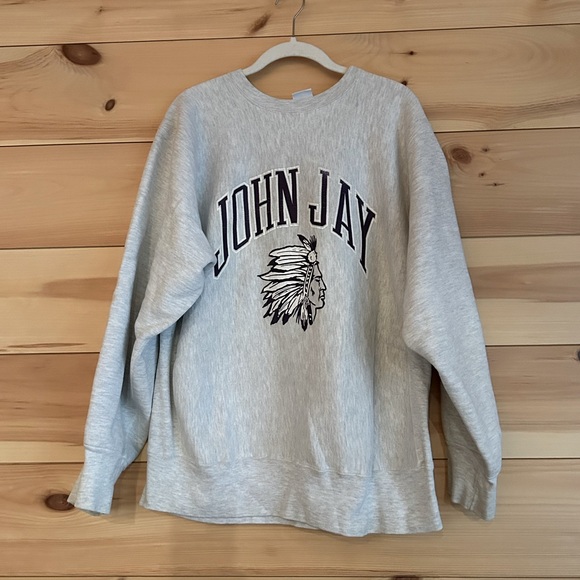 Vintage Tops - Vintage John Jay Heavy Cotton Sweatshirt